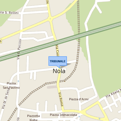 Mappa cartografica di Nola